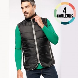 VESTE MATELASSEE SANS MANCHE MIXTE