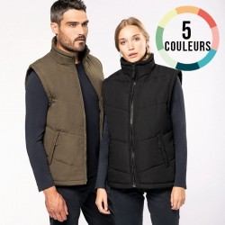 VESTE SANS MANCHE DOUBLE POLAIRE MIXTE