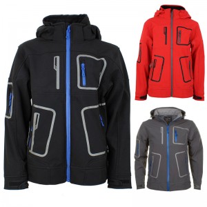 BLOUSON SOFTSHELL GARCON 10/16 ANS