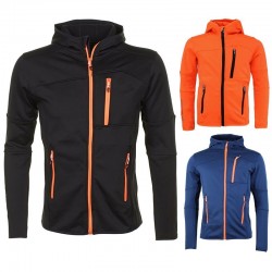 VESTE POLAIRE CAPUCHE HOMME