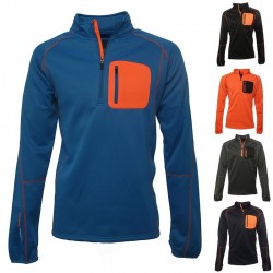 SWEAT POLAIRE DEMI ZIP HOMME