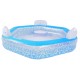 PISCINE HEXAGONALE 223 X 188 X 211 CM