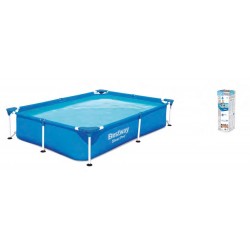 PISCINE TUBULAIRE 221 X 150 X 43 CM