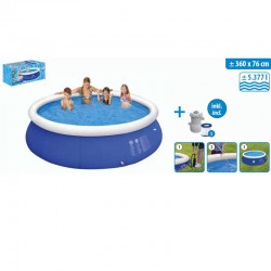 PISCINE AUTO-PORTANTE 360 X 76 CM