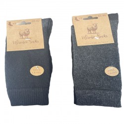 CHAUSSETTES CHAUDES HOMME - LOT DE 2 PAIRES
