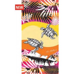 SERVIETTE DE PLAGE MICROFIBRE 70 X 140 CM