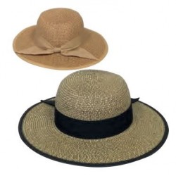 CHAPEAU PAILLE PAPIER FEMME 55/57 CM