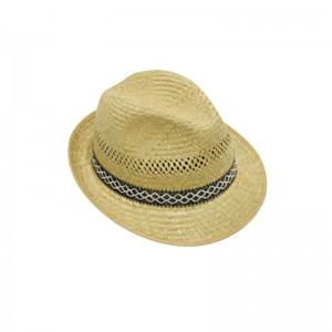 CHAPEAU PAILLE HOMME PETIT BORD 57/59 CM