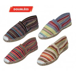 ESPADRILLES FEMME DOUBLEES 35/41