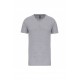 T-SHIRT HOMME COL V COTON BIO