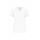 T-SHIRT FEMME COL V COTON BIO