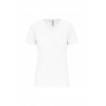 T-SHIRT FEMME COL V COTON BIO