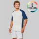 T-SHIRT PADEL BICOLORE HOMME