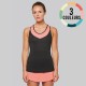 DEBARDEUR DE PADEL BICOLORE FEMME