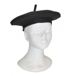 BERET EN FEUTRINE NOIR