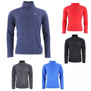 SWEAT POLAIRE DEMI ZIP HOMME