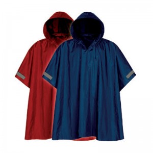 PONCHO TISSU ENFANT 10/14 ANS