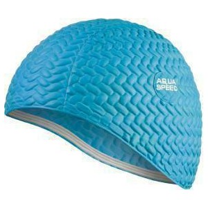 BONNET DE NATATION FEMME LATEX