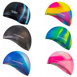 BONNET DE NATATION SILICONE MULTICOLORE