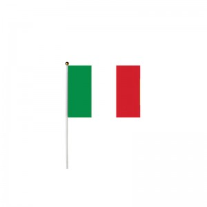 LOT DE 12 DRAPEAU 14.5 X 22 CM