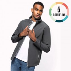 VESTE SOFTSHELL 2 COUCHES HOMME