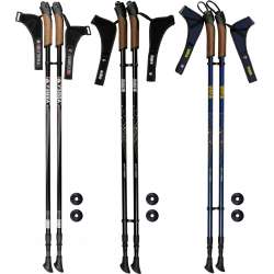 BATONS DE MARCHE NORDIQUE ALUMINIUM X2