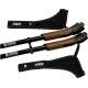 BATONS DE MARCHE NORDIQUE ALUMINIUM X2