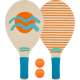 RAQUETTES DE PLAGE - LOKELANI