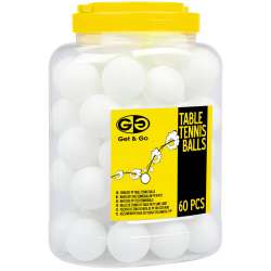 60 BALLES TENNIS DE TABLE