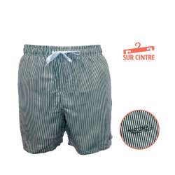 SHORT DE BAIN HOMME RAYE