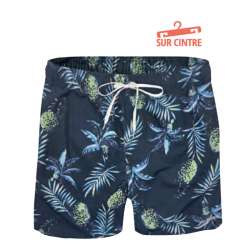 SHORT DE BAIN HOMME FEULLAGE