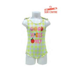 MAILLOT DE BAIN 1 PIECE FILLE 2/8 ANS