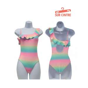 MAILLOT DE BAIN 1 PIECE FILLE 8/14 ANS
