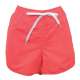 SHORT DE BAIN FEMME ROUGE