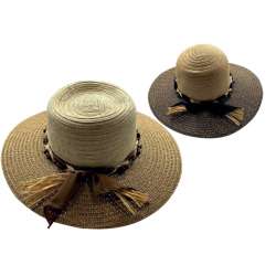 CHAPEAU PAILLE PAPIER FEMME