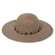 CHAPEAU PAILLE PAPIER FEMME