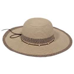 CHAPEAU PAILLE PAPIER FEMME T57