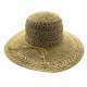 CHAPEAU PAILLE PAPIER FEMME T57