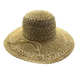 CHAPEAU PAILLE PAPIER FEMME T57