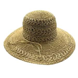 CHAPEAU PAILLE PAPIER FEMME T57