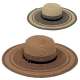 CHAPEAU PAILLE PAPIER FEMME T57