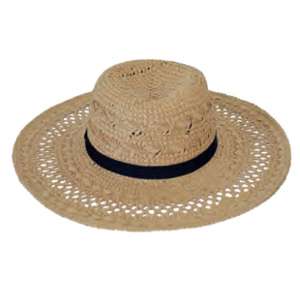 CHAPEAU PAILLE RAFFIA FEMME T57