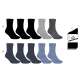 CHAUSSETTES HOMME LOT DE 5 PAIRES UNI