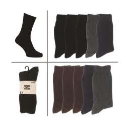 CHAUSSETTES HOMME LOT DE 5 PAIRES UNI