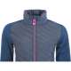 BLOUSON POLAIRE MATELASSE FEMME