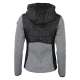 BLOUSON POLAIRE MATELASSE FEMME
