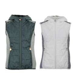 GILET POLAIRE MATELASSE FEMME