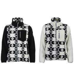 BLOUSON POLAIRE SHERPA FEMME
