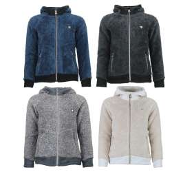BLOUSON POLAIRE CORAL SHERPA FEMME
