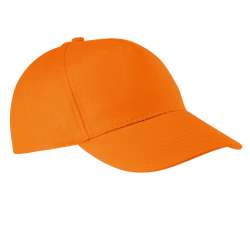 CASQUETTE ADULTE COTON 5 PANNEAUX